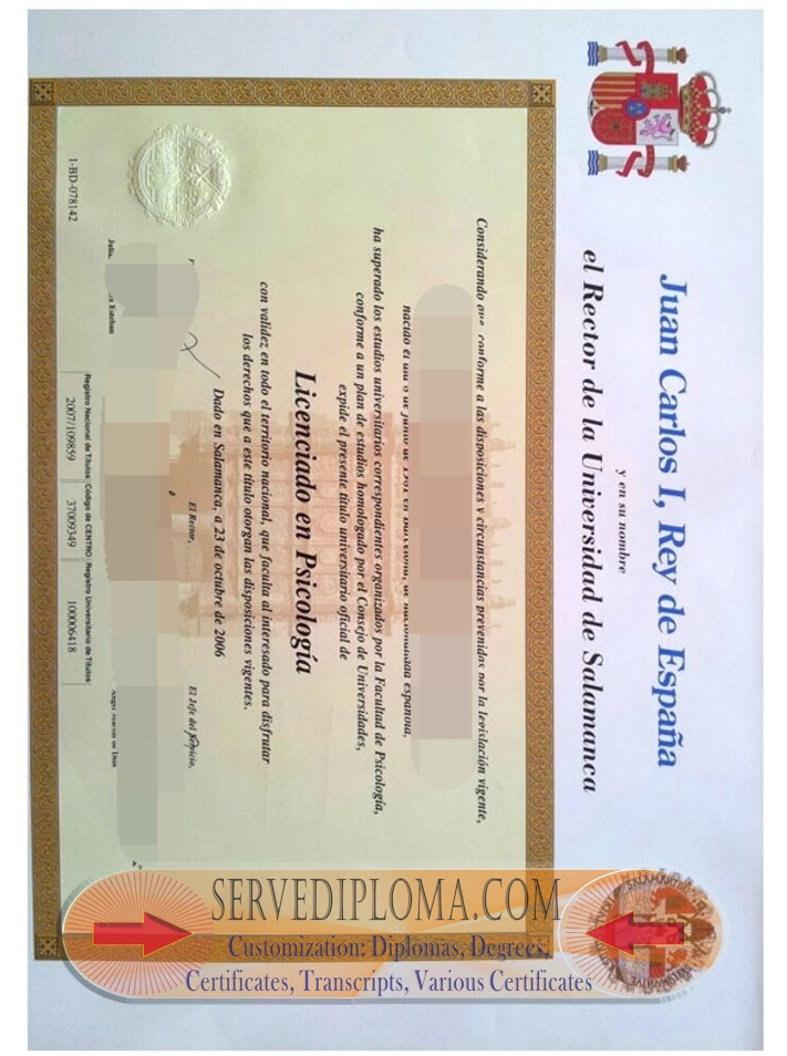 Order Universidad de Salamanca Degree: A Step-by-Step Guide - 专业证书