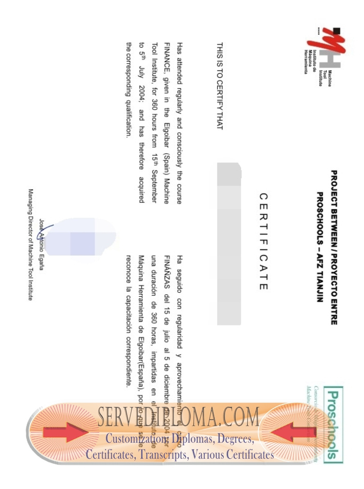 Purchase a Fake Instituto de Máquina Herramienta Degree: Is It Worth the Risk? - 专业证书