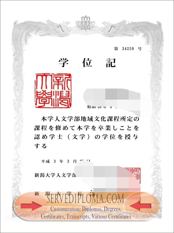 How to Copy a Fake Niigata University Degree: Step-by-Step Guide - 专业证书