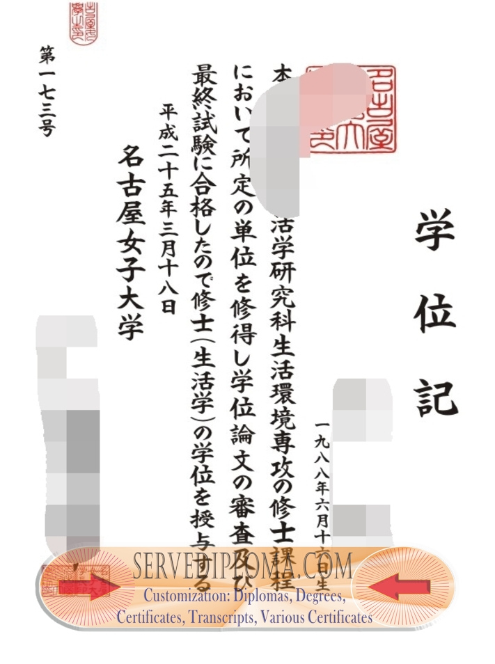 How to Buy a Nagoya Women's University Degree: A Comprehensive Guide - 专业证书