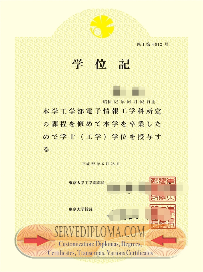 How to Buy the University of Tokyo Diploma: A Comprehensive Guide - 专业证书