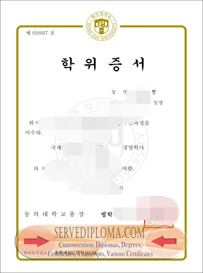 How to Create a Fake Dongeui University Degree: Step-by-Step Guide - 专业证书