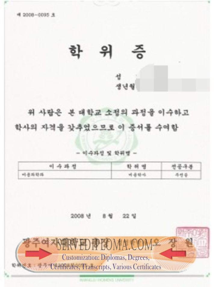 How to Create a Fake Gwangju Women's University Diploma: A Step-by-Step Guide - 专业证书