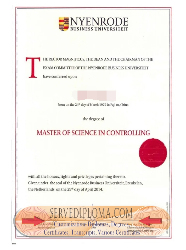 Best Fake Nyenrode Business University Degree: How to Get It? - 专业证书