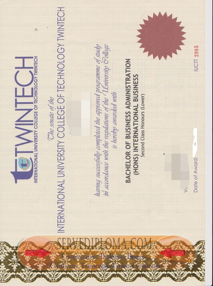 Buy Fake International University College of Technology (Twintech) Degree: Is It Worth It? - 专业证书