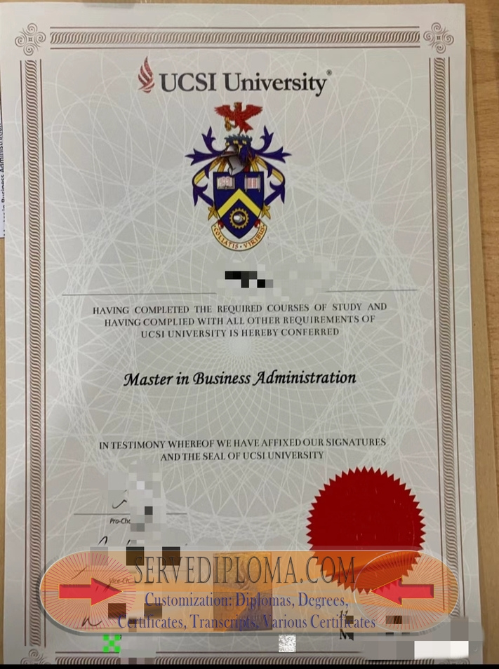 How Fast Can You Get a Fake UCSI University Diploma? - 专业证书