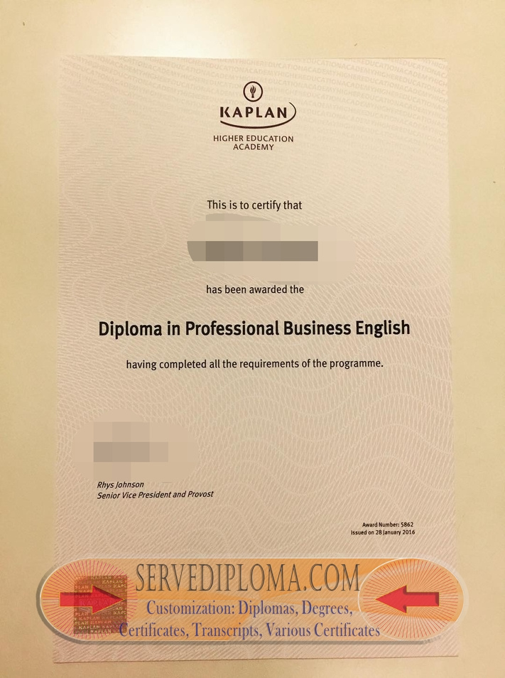 How to Buy a Fake Kaplan Higher Education Academy Diploma: Step-by-Step Guide - 专业证书