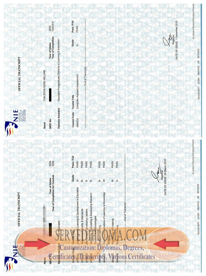 How to Create a Fake National Institute of Education Diploma: A Step-by-Step Guide - 专业证书