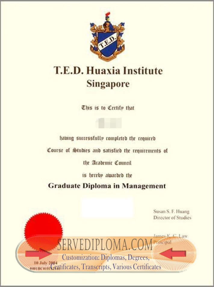 How to Create a Fake Singapore Huaxia School of Management Degree - 专业证书