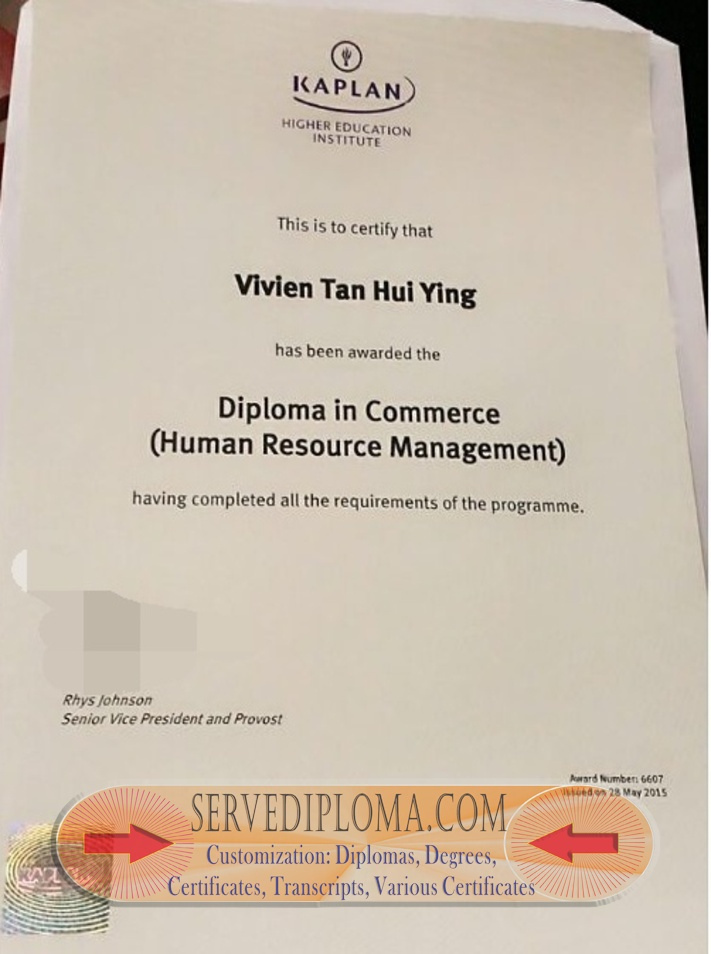 How to Order a Fake Kaplan Higher Education Diploma or Degree: A Step-by-Step Guide - 专业证书