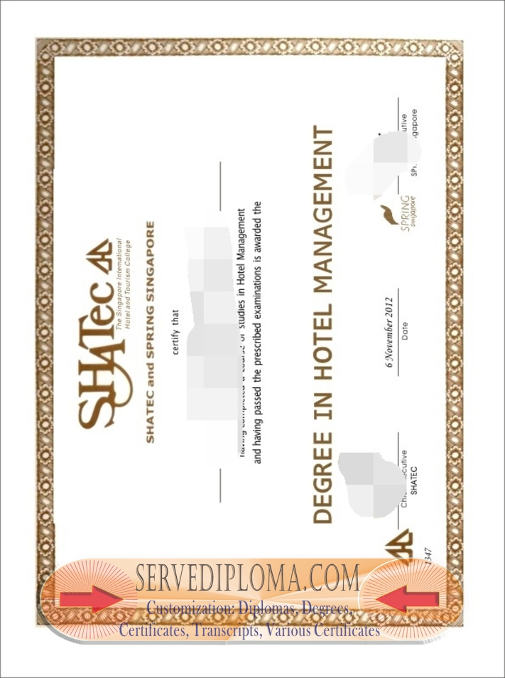 How to Purchase a Fake SHATEC Diploma: Step-by-Step Guide - 专业证书