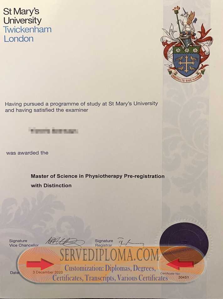 Buy Online: St. Mary’s University College Degree – Your Path to Success - 专业证书
