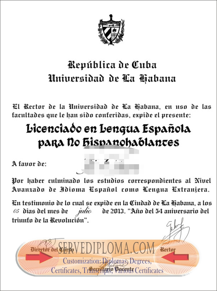 Buy Online Universidad de La Habana Diploma: A Comprehensive Guide - 专业证书