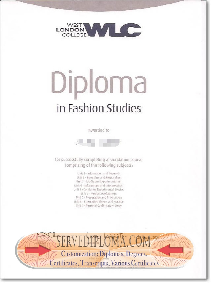 Buy Online: A Comprehensive Guide to Obtaining Your West London College Degree - 专业证书