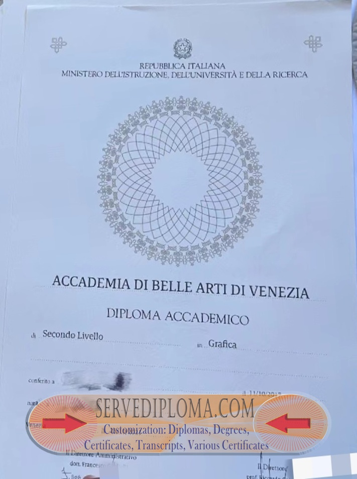 How to Copy the Accademia di Belle Arti di Venezia Degree: A Step-by-Step Guide - 专业证书