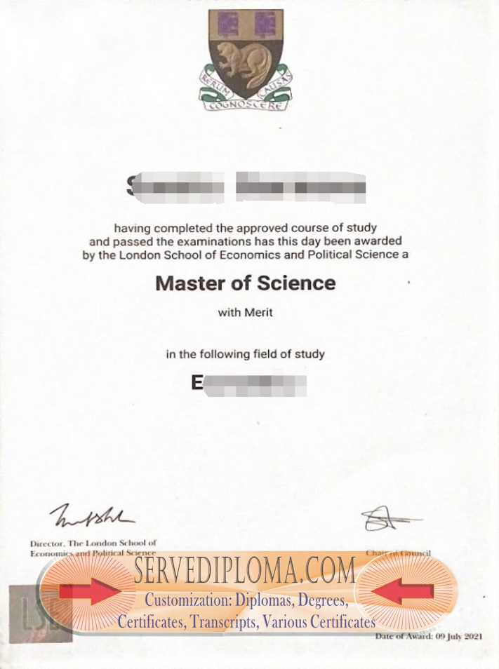 How to Buy a Diploma from the London School of Economics and Political Science - 专业证书