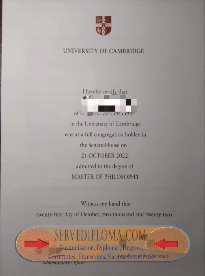How to Buy a University of Cambridge (Cantab) Diploma: What You Need to Know - 专业证书