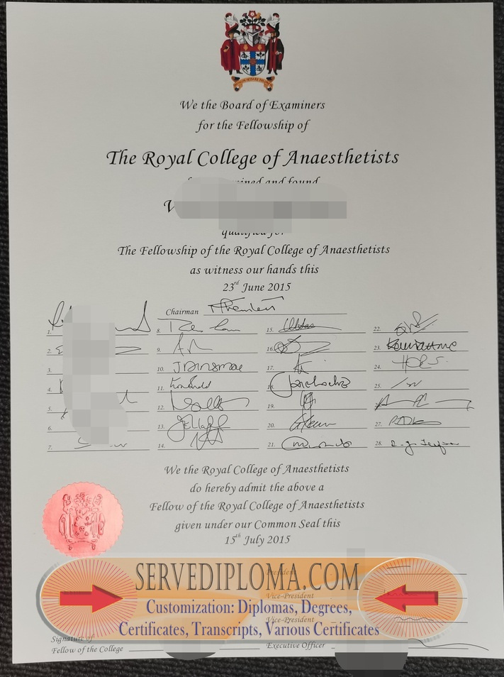 How Fast Can You Get a Fake College of Anaesthetists of Ireland Degree? - 专业证书