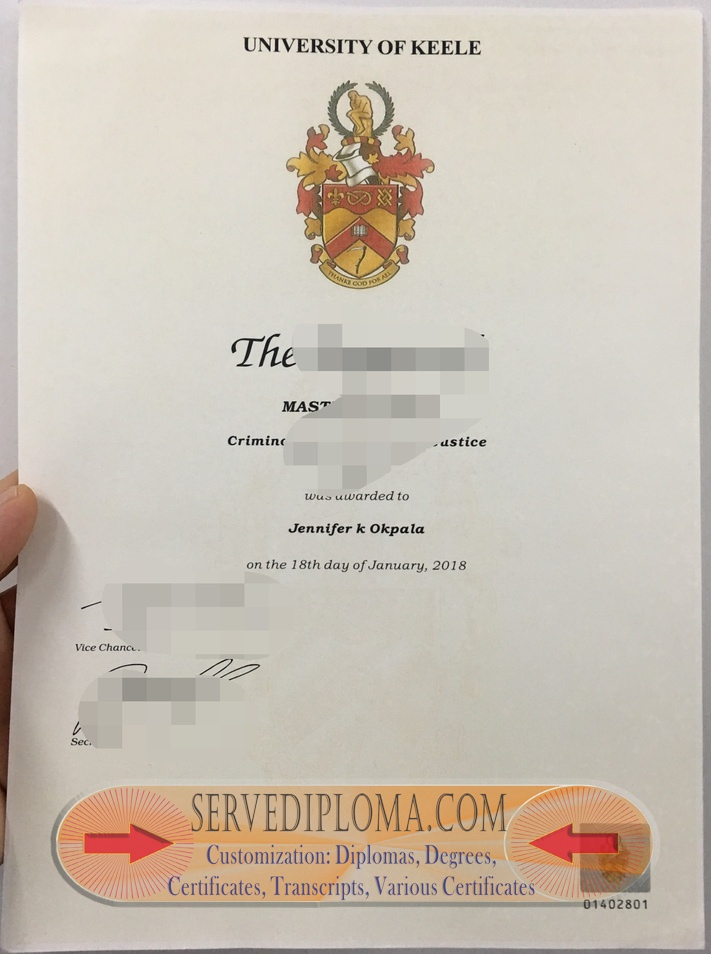 How Fast Can You Get a Fake Keele University Degree? - 专业证书