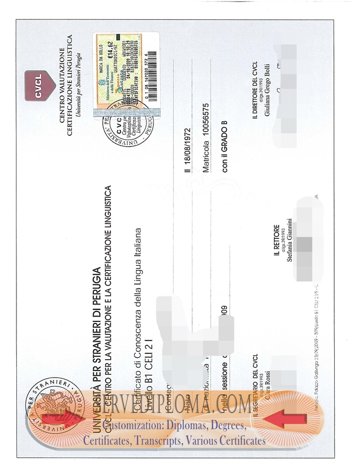 How Fast Can You Get a Fake University of Perugia Degree? - 专业证书