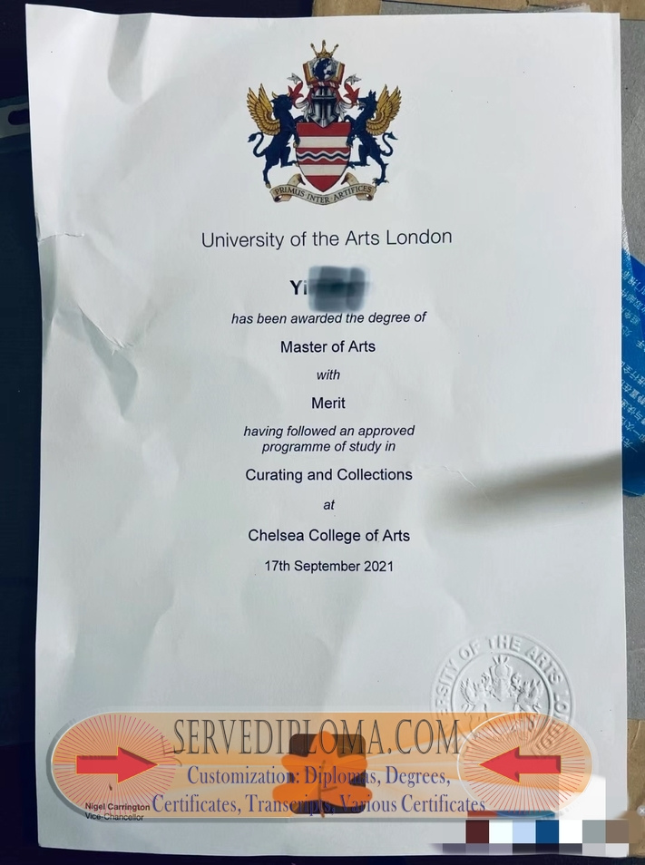 How Fast Can You Get a Fake University of the Arts London (UAL) Degree? - 专业证书