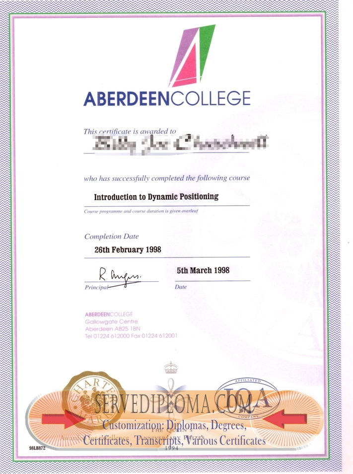 How to Create a Fake Aberdeen College Degree: Step-by-Step Guide - 专业证书