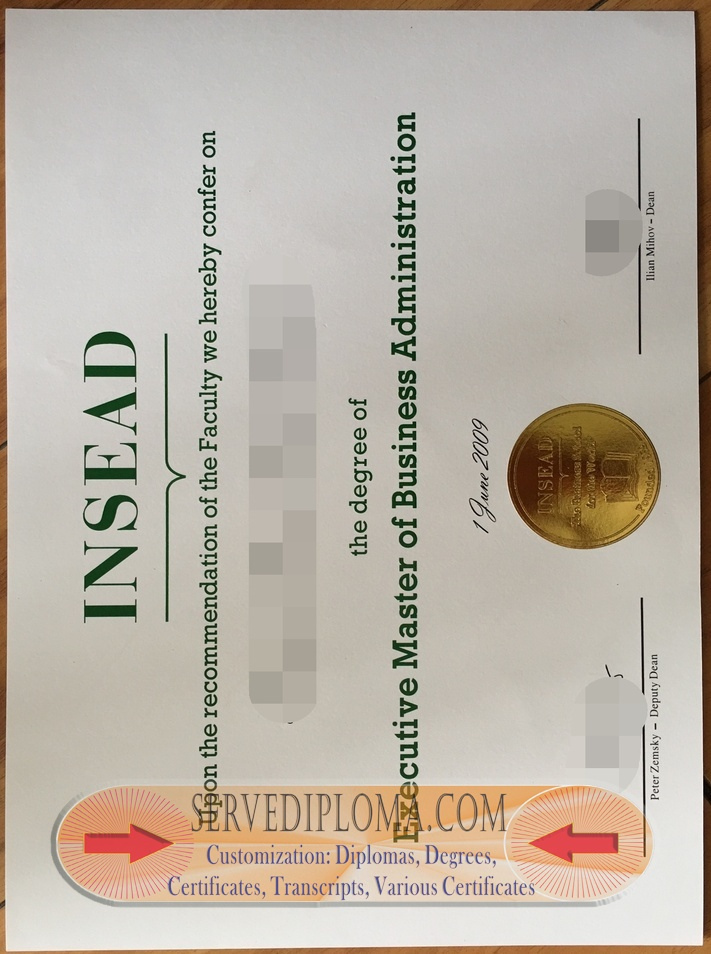 How to Create a Fake INSEAD Degree: Step-by-Step Guide - 专业证书