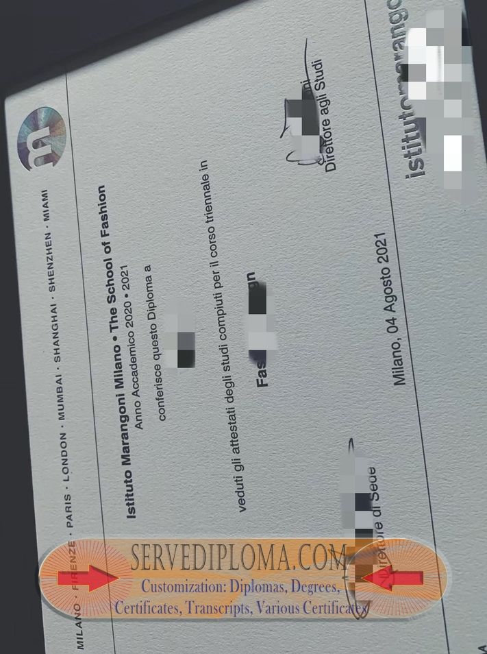 How to Create a Fake Istituto Marangoni Diploma: Step-by-Step Guide - 专业证书