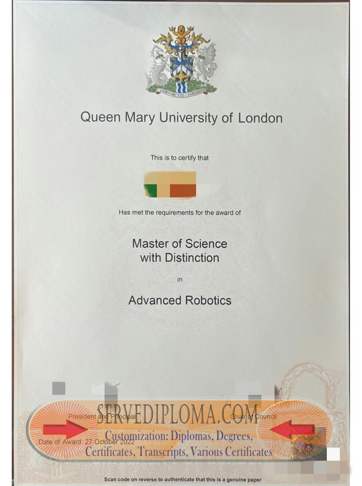 How to Create a Fake Queen Mary University of London (QMUL) Diploma - 专业证书