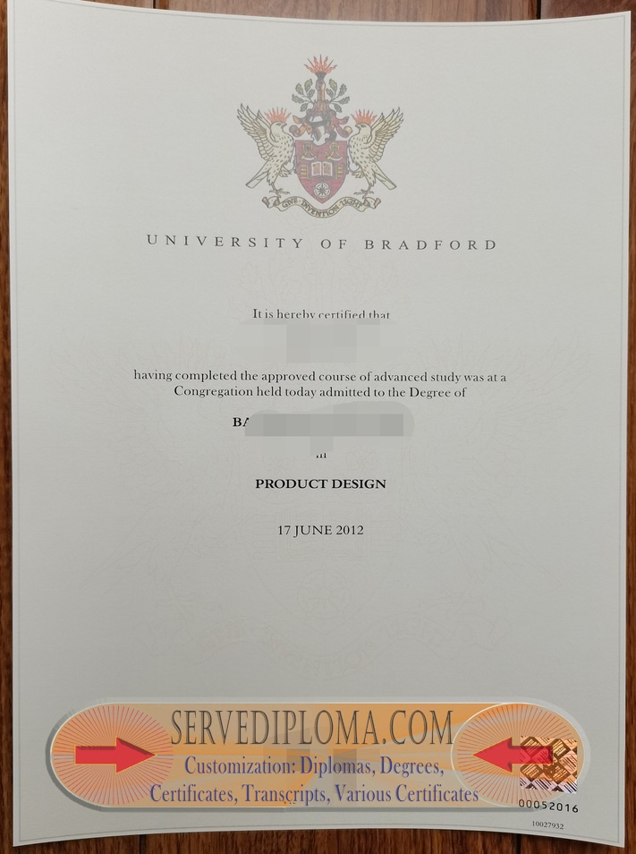 How to Create a Fake University of Bradford Diploma: Step-by-Step Guide - 专业证书