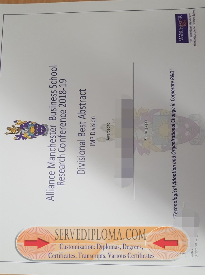 How to Order a Fake Alliance Manchester Business School Degree: A Step-by-Step Guide - 专业证书