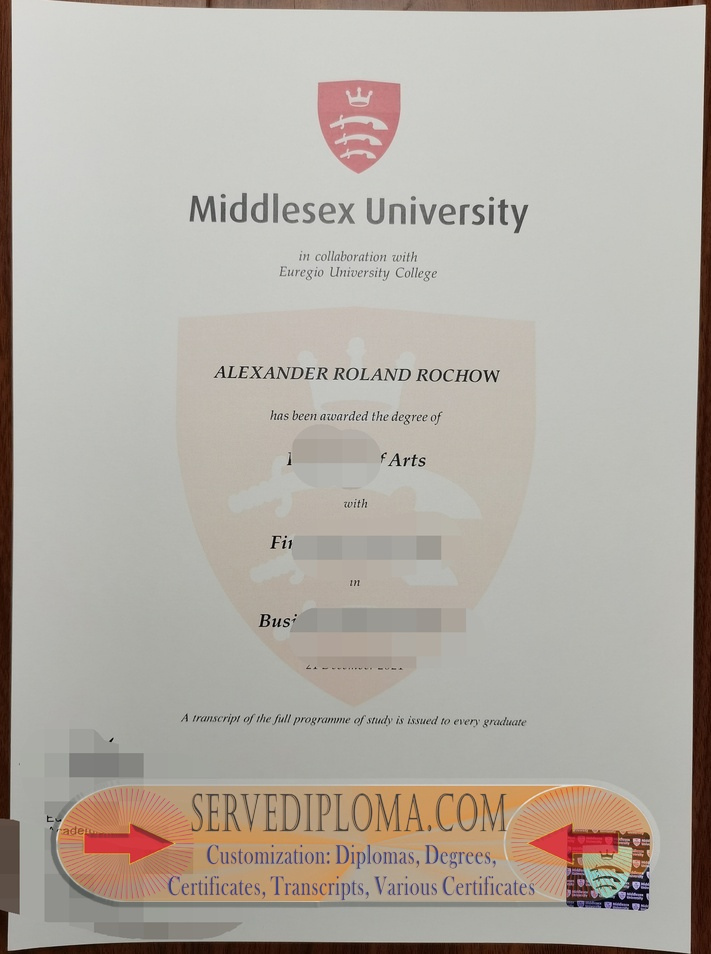 How to Order a Fake Middlesex University Diploma: A Step-by-Step Guide - 专业证书
