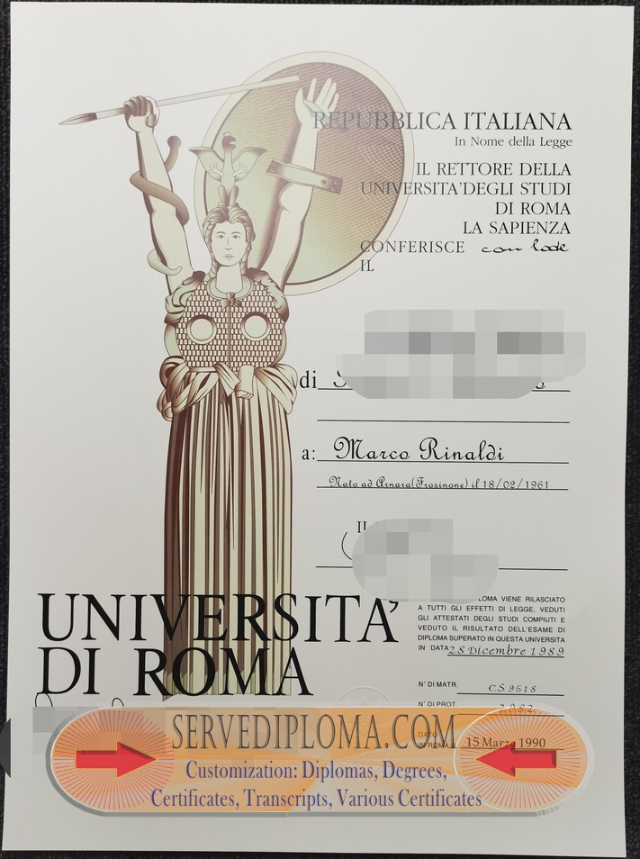How to Order a Fake Sapienza University of Rome Diploma: A Step-by-Step Guide - 专业证书