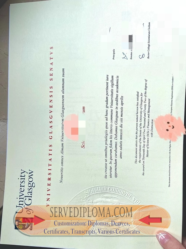 How to Order a Fake University of Glasgow Diploma: A Step-by-Step Guide - 专业证书