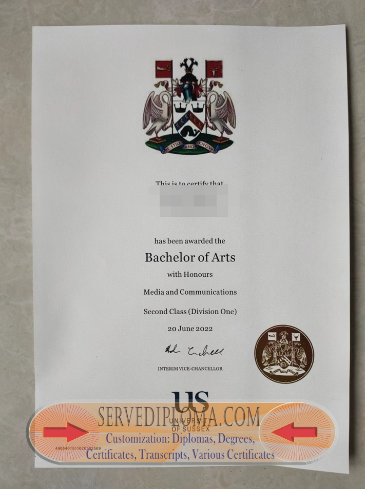 How to Order a Fake University of Sussex Degree: Step-by-Step Guide - 专业证书
