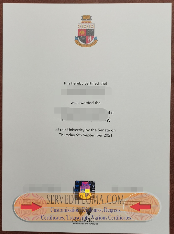 How to Order a Fake University of Warwick Diploma: Step-by-Step Guide - 专业证书