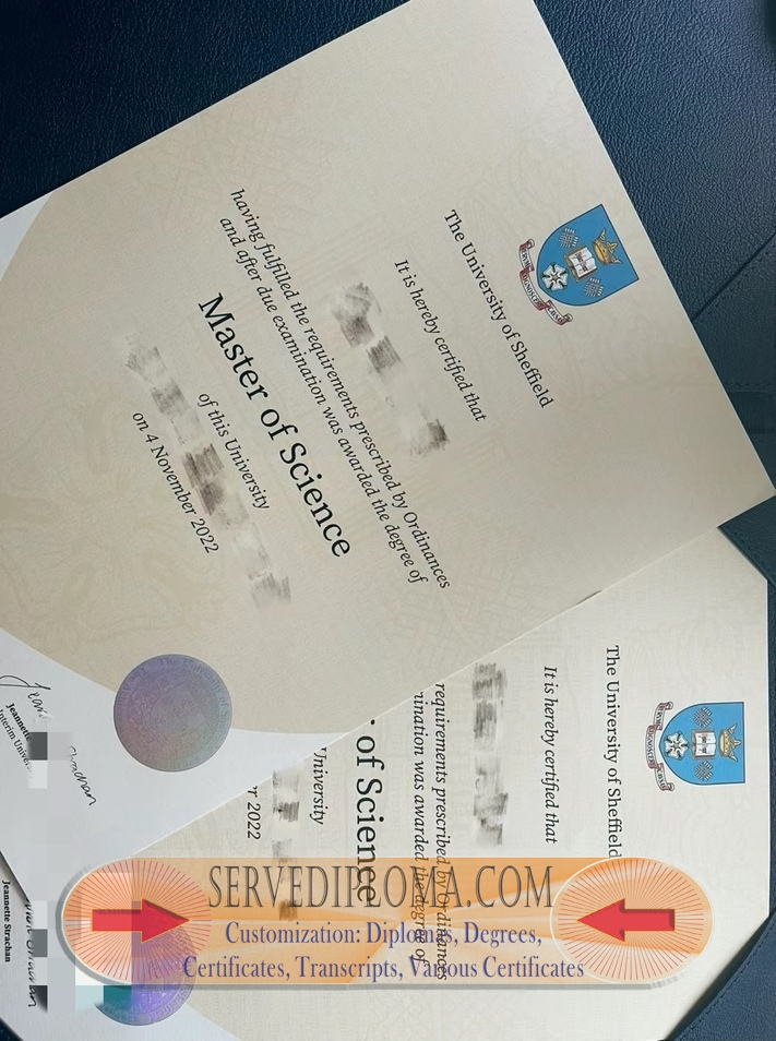 How to Purchase a Fake The University of Sheffield (TUOS) Diploma - 专业证书