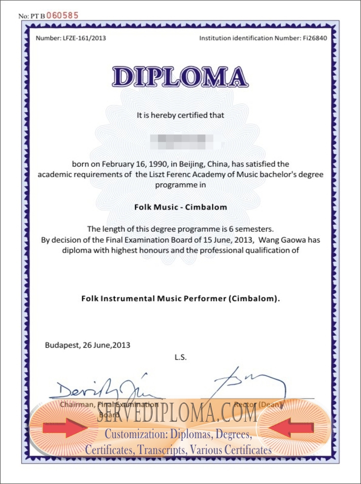 How to Make a Fake Liszt Academy of Music Degree: Step-by-Step Guide - 专业证书