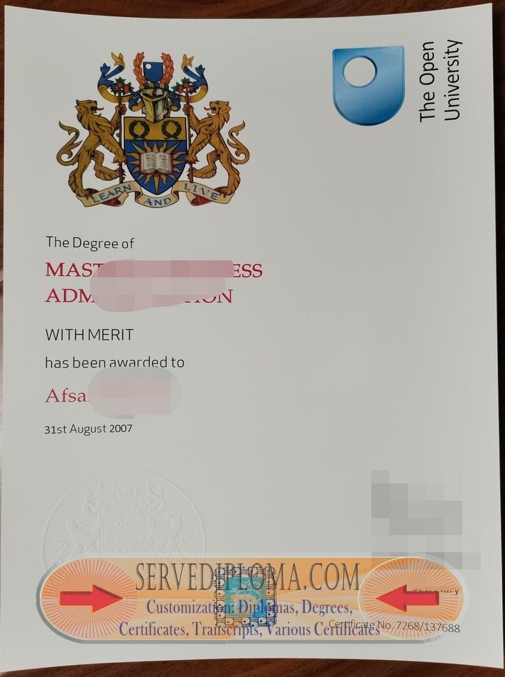 How to Make a Fake Open University Degree: A Step-by-Step Guide - 专业证书