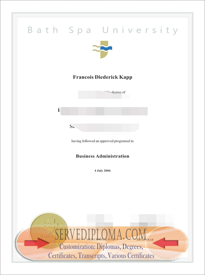 Is It Possible to Buy a Fake Bath Spa University Diploma? - 专业证书