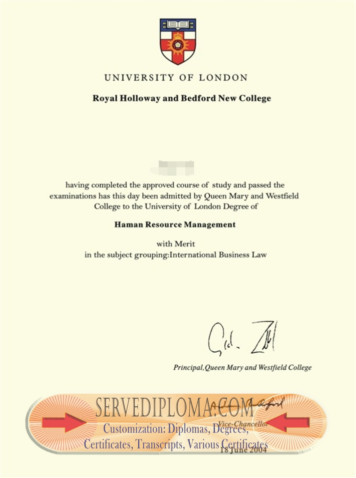 Purchase Fake Royal Holloway University of London Degree: Is It Worth the Risk? - 专业证书