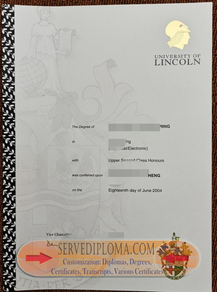 Replica University of Lincoln Diploma: A Comprehensive Guide - 专业证书