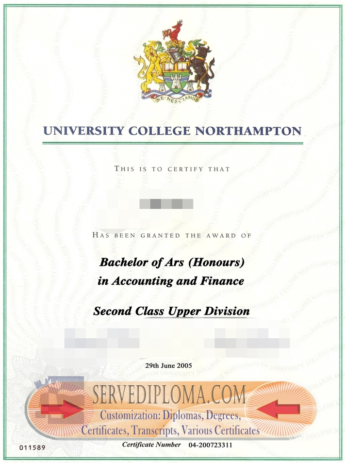 Explore the Replica University of Northampton (UON) Diploma: Your Path to Success - 专业证书