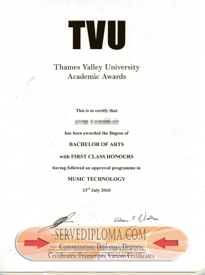 Rustom Thames Valley University: A Degree That Shapes Your Future - 专业证书