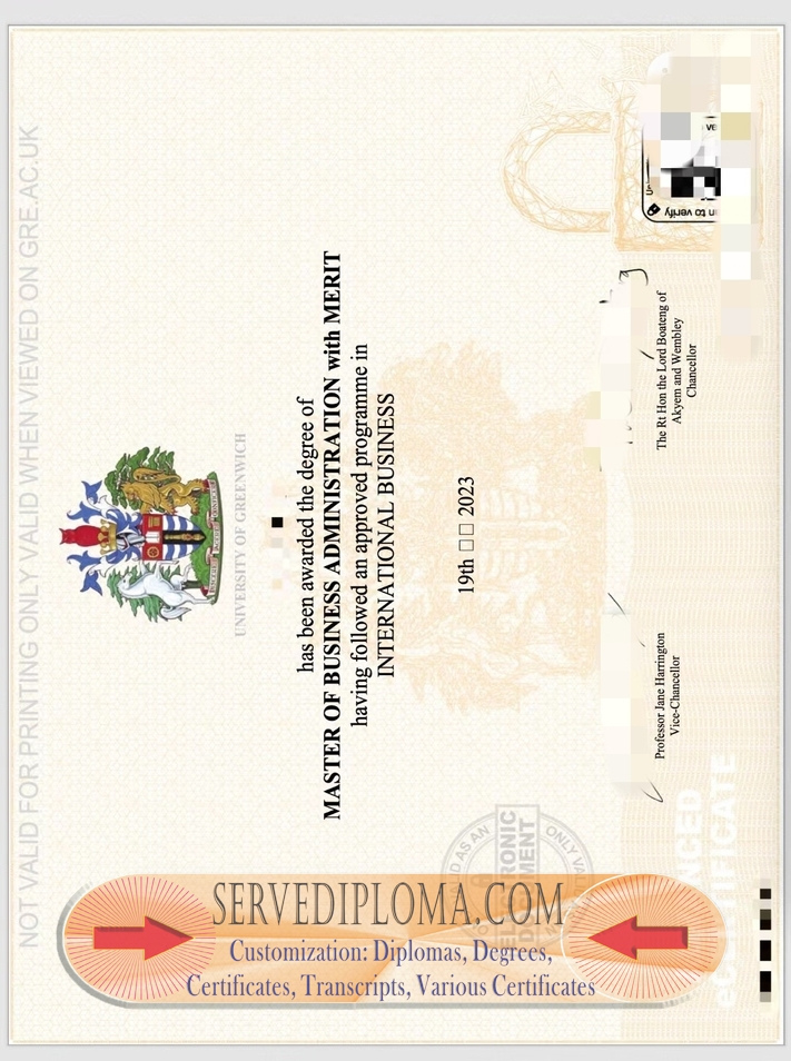 The Steps to Buy a Fake University of Greenwich Degree - 专业证书