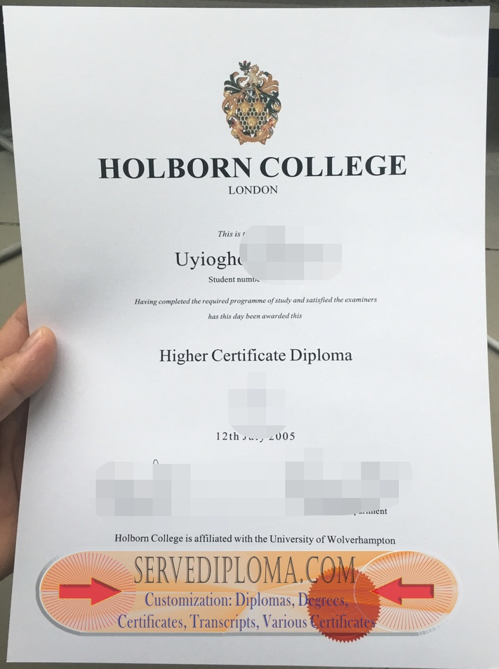 Where to Order a Fake Holborn College Degree: Your Ultimate Guide - 专业证书
