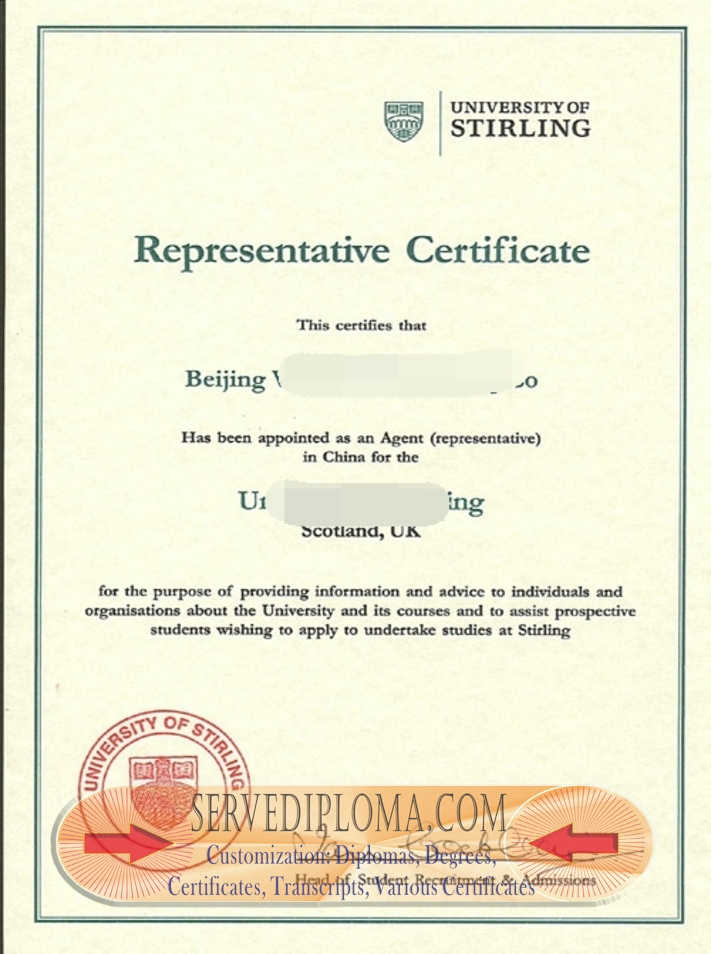 Where to Order a Fake University of Stirling Degree: A Comprehensive Guide - 专业证书